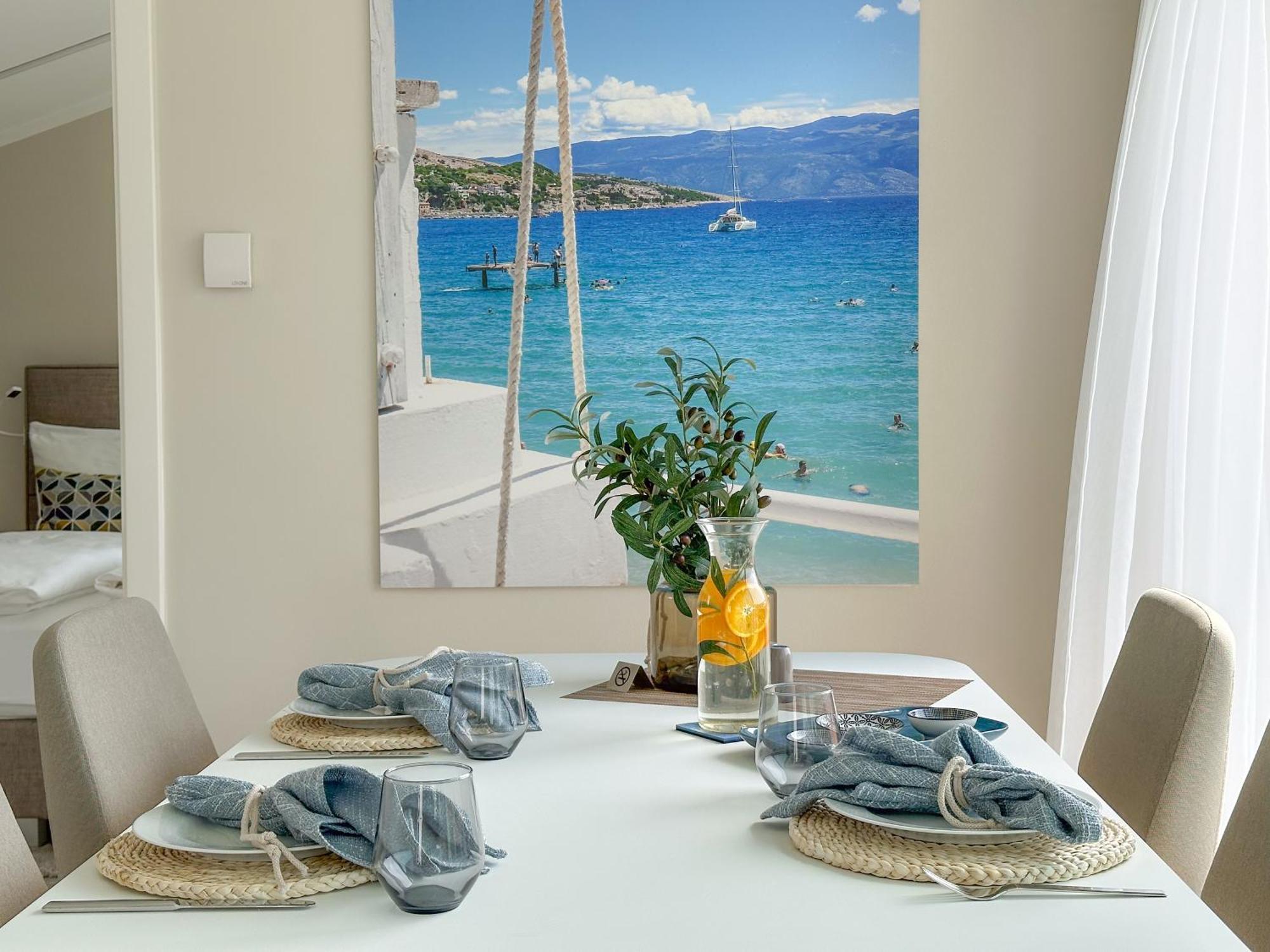 Apartment Baska, Exklusive Apartments Mit Poolarea In Baska, Krk - Kroatien Exterior foto